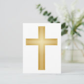 Heiliges Kreuz Postkarte (Stehend Vorderseite)