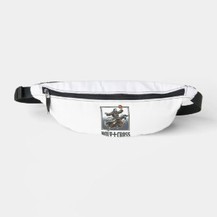 Heiliges Kreuz Vintage Basketball Religiöses Shirt Bauchtasche