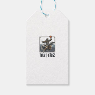 Heiliges Kreuz Vintage Basketball Religiöses Shirt Geschenkanhänger