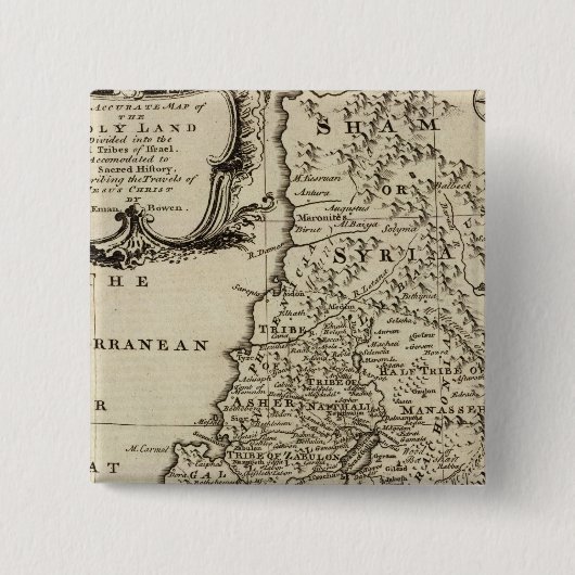 Heiliges Land Button (Vorderseite)