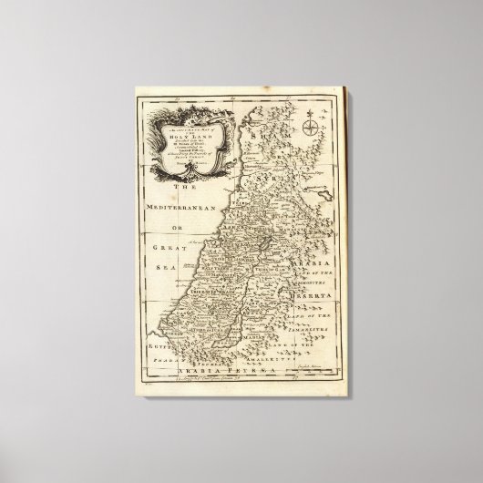 Heiliges Land Leinwanddruck (Vorderseite)