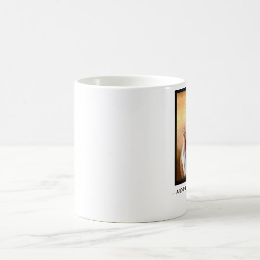 HEILIGES LANZA… UND das BLINDE SIEHT Tasse (Mittel)