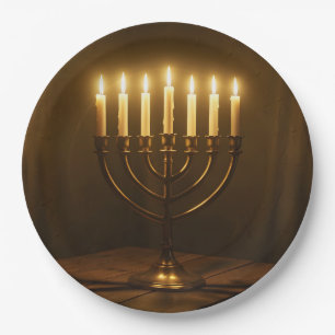 Heiliges Licht – Spirituelle Illuminations-Kunstpa Pappteller