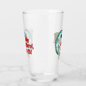 Heiliges Makrelenglas, ich bin 75 Funny Fishing Gl Glas (Rechts)