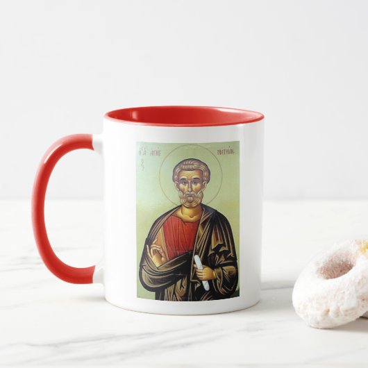 HEILIGES MATTHIAS* Kaffee-Tasse Tasse (Mit Donut)