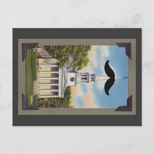 Heiliges Mustachias Postkarte (Vorderseite)