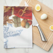 Heiliges Nicholas des Weihnachten4 Geschirrtuch (Viertel Falte)