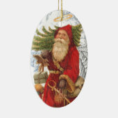 Heiliges Nicholas des Weihnachten4 Keramik Ornament (Rechts)