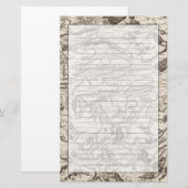Heiliges Omer Briefpapier (Vorne/Hinten)