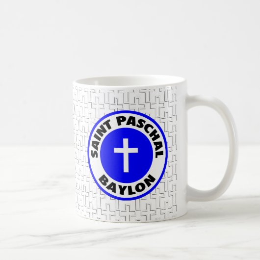 Heiliges Paschal Baylon Kaffeetasse (Rechts)