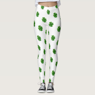 Heiliges Patricks vierblättriges Kleeblatt Leggings