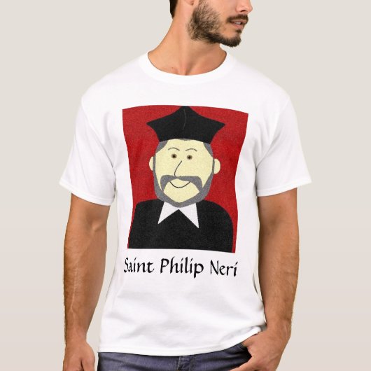 Heiliges Philip Neri T-Shirt (Vorderseite)