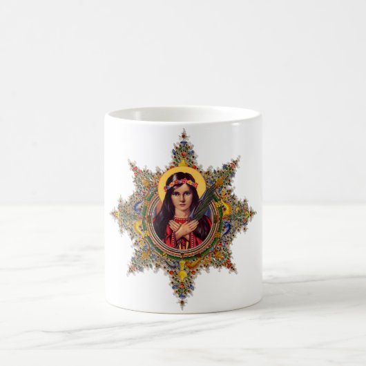 Heiliges Philomena, Gönner der Babys u. der Kinder Kaffeetasse (Mittel)