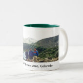 Heiliges QuerWildnisgebiet, Colorado Zweifarbige Tasse (VorderseiteRechts)