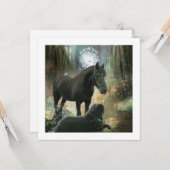 Heiliges Retreat - Grußkarte Karte (Vorderseite/Rückseite Beispiel)