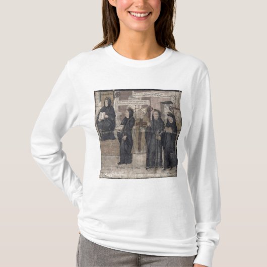 Heiliges Robert und verschiedener Benediktiner T-Shirt (Vorderseite)