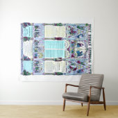 Heiliges römisch-katholisches Glaube Infographic Wandteppich (Beispiel (Horizontal))