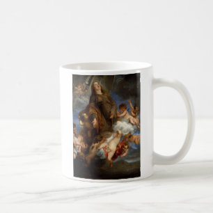Heiliges Rosalie, der für Pest-geschlagen Kaffeetasse