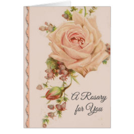 Heiliges Rosenbeet mit Rosen-Gebet