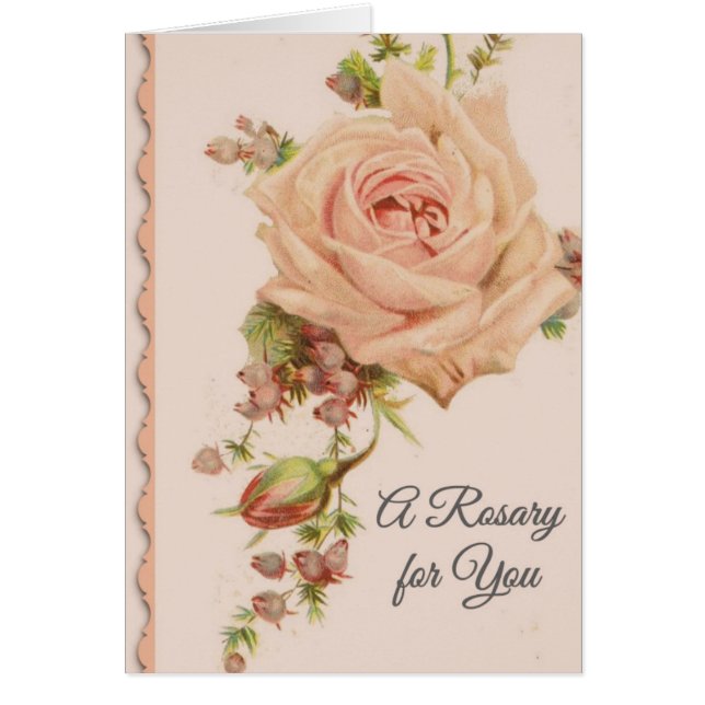 Heiliges Rosenbeet mit Rosen-Gebet (Vorne)