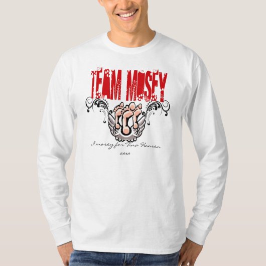 Heiliges Scrolly LS T-Shirt (Vorderseite)