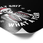 Heiliges Shirt Was ein Jahr Weihnachten Spaß Skele Fotodruck (Ecke)