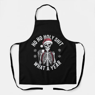 Heiliges Shirt Was ein Jahr Weihnachten Spaß Skele Schürze