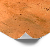 Heiliges Siegel der Ritter Templar Religiöse Kunst Poster (Ecke)