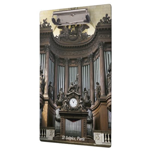 Heiliges Sulpice Organ, Paris Klemmbrett (Links)
