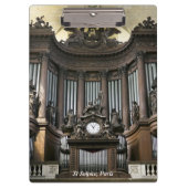Heiliges Sulpice Organ, Paris Klemmbrett (Vorderseite)