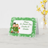 Heiliges tappt Großeltern Karte (Gelbe Blume)