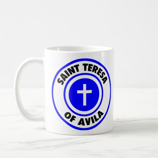 Heiliges Teresa von Avila Kaffeetasse (Links)