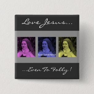 Heiliges Therese Button