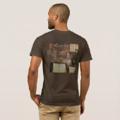 Heiliges Therese des Kindes Jesus Maronite T-Shirt (Schwarz voll)