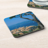 Heiliges Tropez Getränkeuntersetzer (Linke Seite)