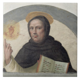 Heiliges Vincent Ferrer (Fresko) Fliese
