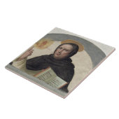 Heiliges Vincent Ferrer (Fresko) Fliese (Seite)