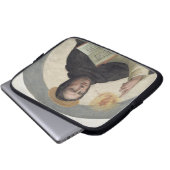Heiliges Vincent Ferrer (Fresko) Laptopschutzhülle (Vorne Knopf)