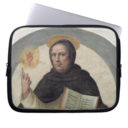 Heiliges Vincent Ferrer (Fresko) Laptopschutzhülle (Vorderseite)