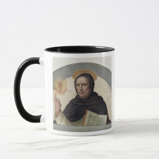 Heiliges Vincent Ferrer (Fresko) Tasse (Links)