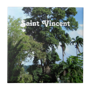 Heiliges Vincent-Insel Fliese