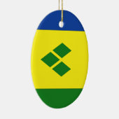 Heiliges Vincent Keramik Ornament (Rechts)