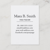 *~* heiliges visitenkarte (Rückseite)