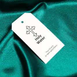 Heiliges Wasser kreuzen christliche Sitte Geschenkanhänger