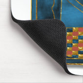 Heiliges Wedjat Auge von Horus Mousepad (Ecke)