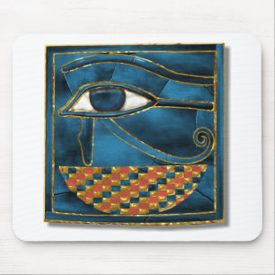 Heiliges Wedjat Auge von Horus Mousepad