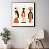 Heiliges Weibliches Trio Poster