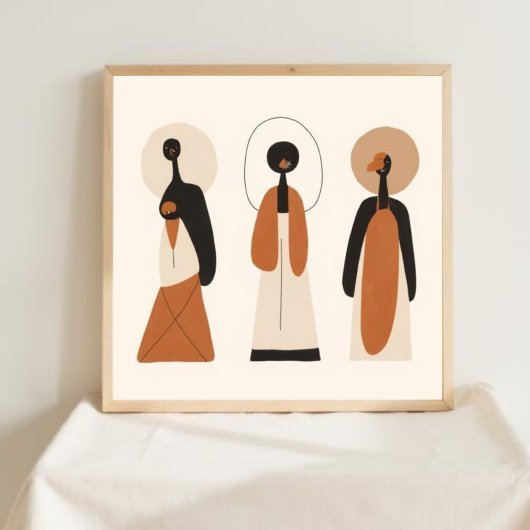 Heiliges Weibliches Trio Poster