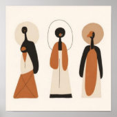 Heiliges Weibliches Trio Poster (Vorne)