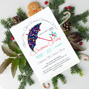 Heiliges Weihnachten Neujahrsdusche Brunch Party Einladung